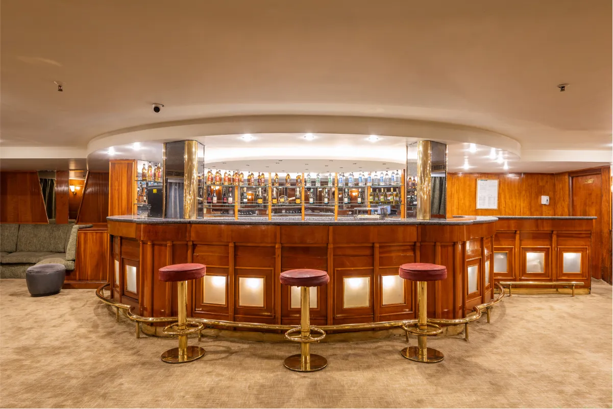 Lounge aboard the Magic I Nile Cruise Nile cruise